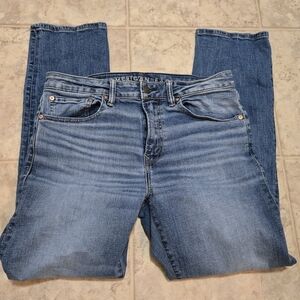 Mens American Eagle Athletic Straight Jeans 32×32